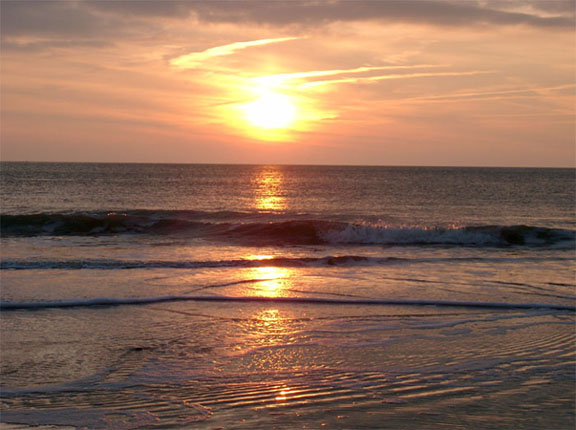Sonnenuntergang Nordsee